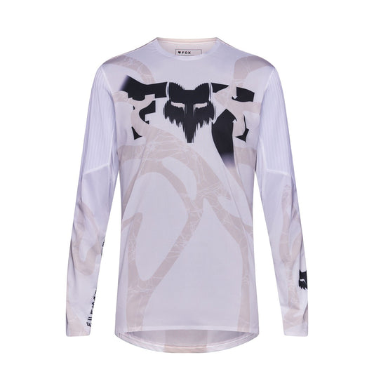 Maillot FOX FLEXAIR DIFFUSE SE Manches longues Blanc