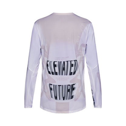 FOX FLEXAIR DIFFUSE SE Long Sleeve Jersey White