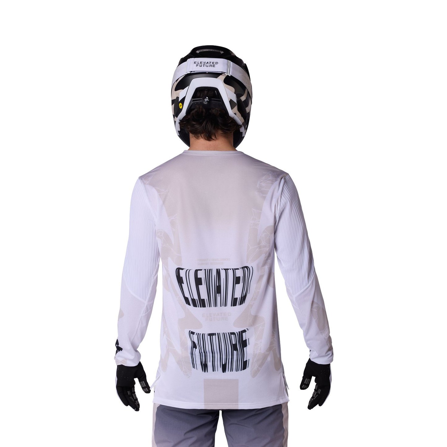 FOX FLEXAIR DIFFUSE SE Trikot Lange Ärmel Weiß
