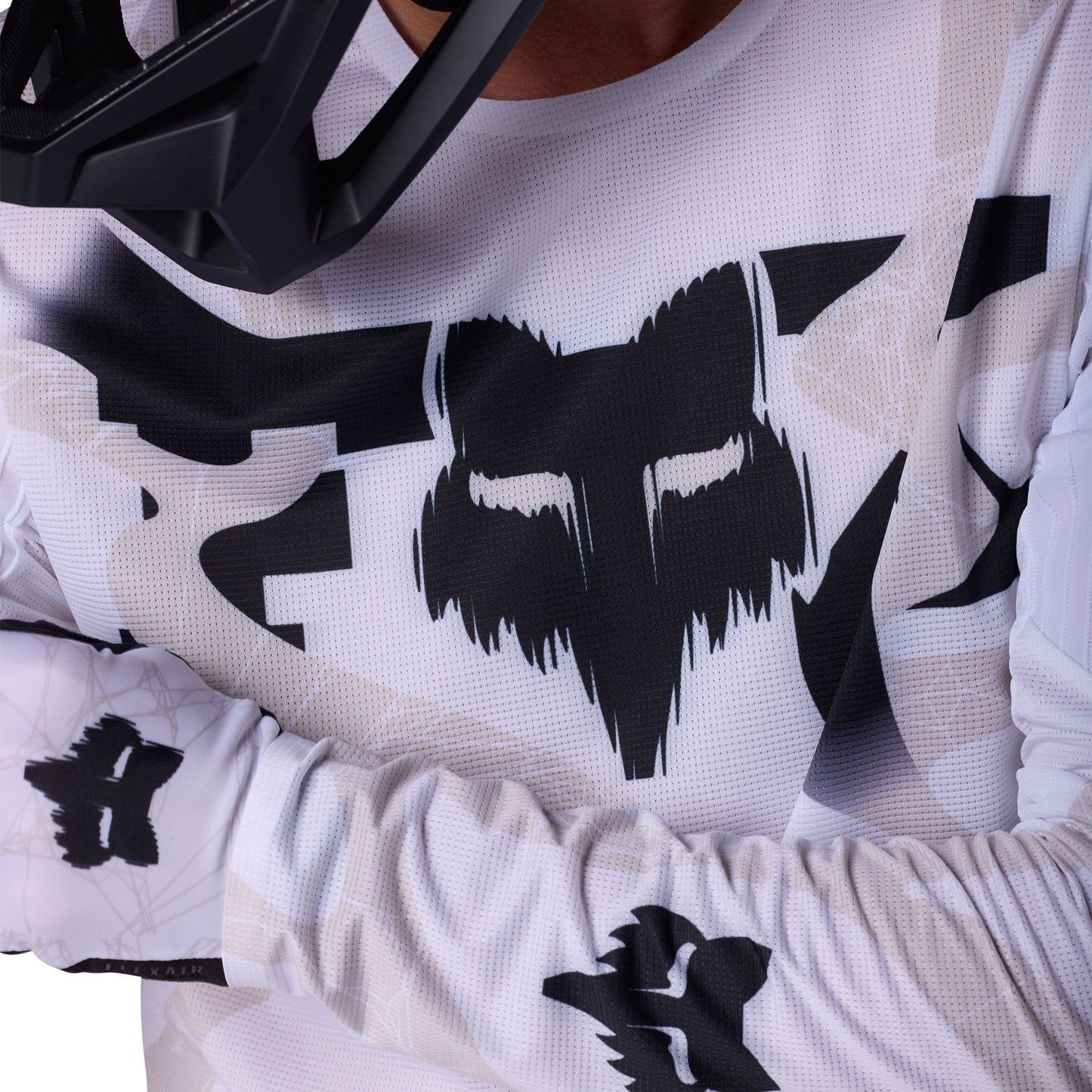 FOX FLEXAIR DIFFUSE SE Trikot Lange Ärmel Weiß