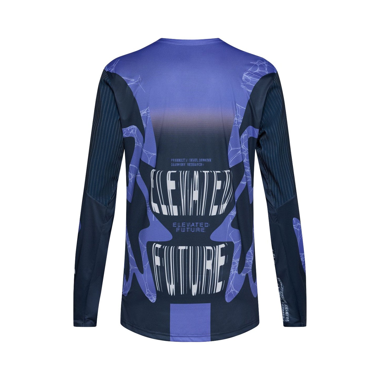 Maillot FOX FLEXAIR DIFFUSE SE Manches Longues Violet Blueberry