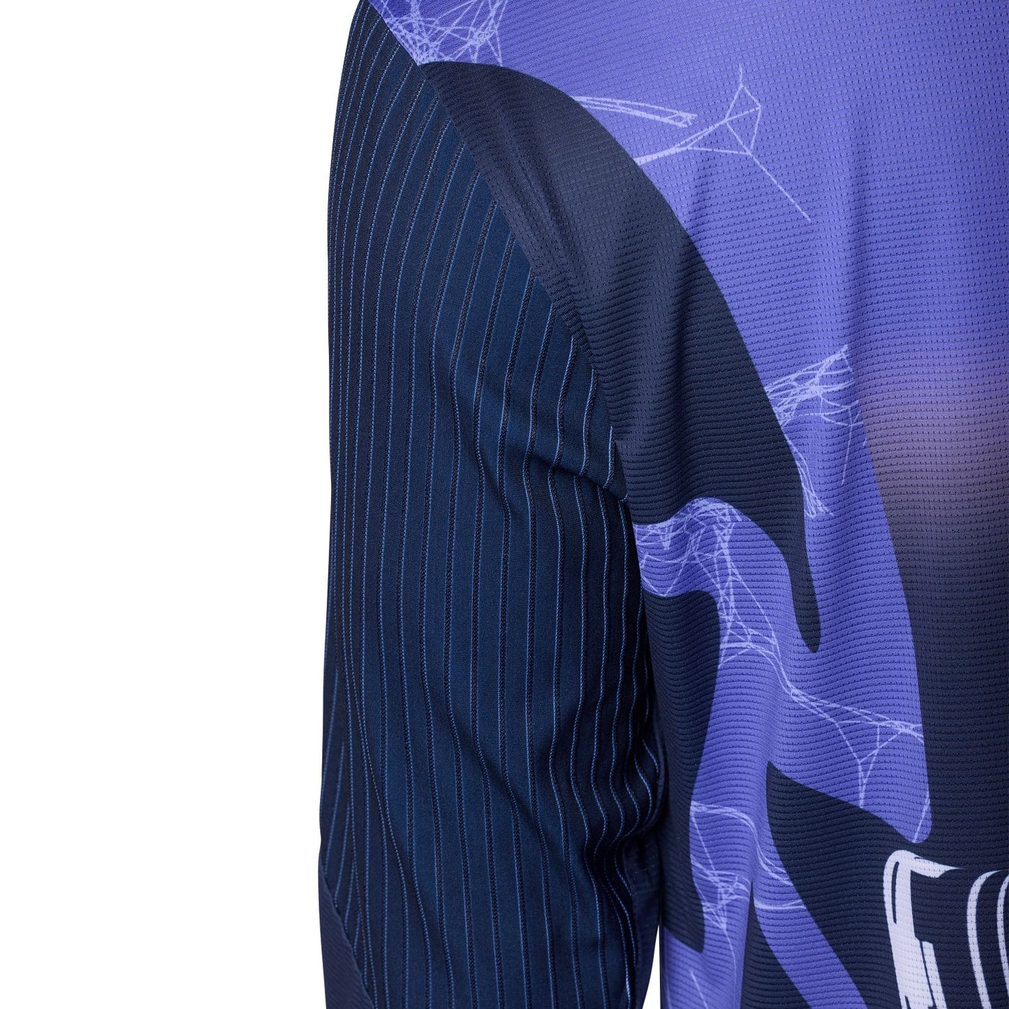 Maillot FOX FLEXAIR DIFFUSE SE Manches Longues Violet Blueberry
