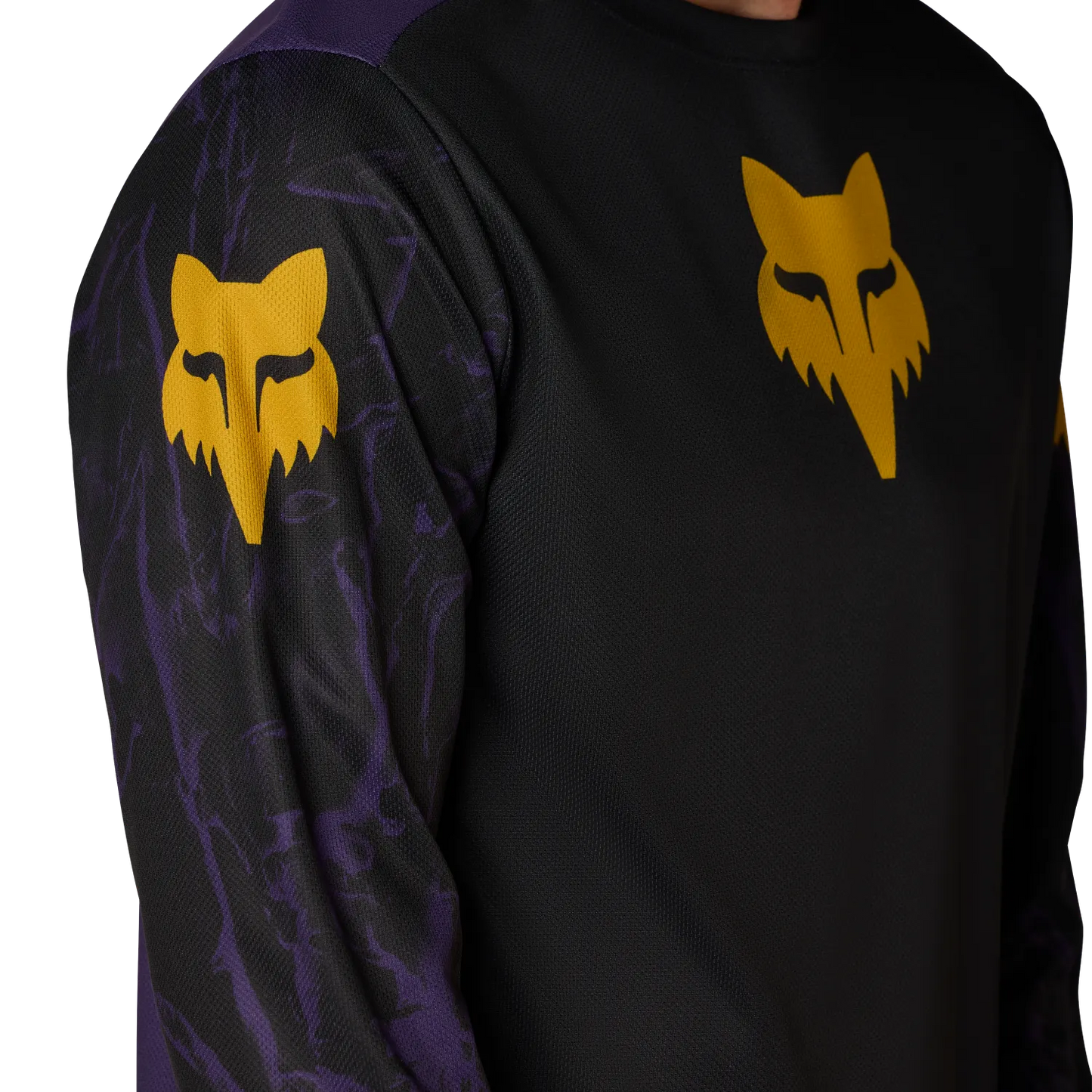 Maillot FOX RANGER IMAGE PRINT Manches Longues Noir/Violet