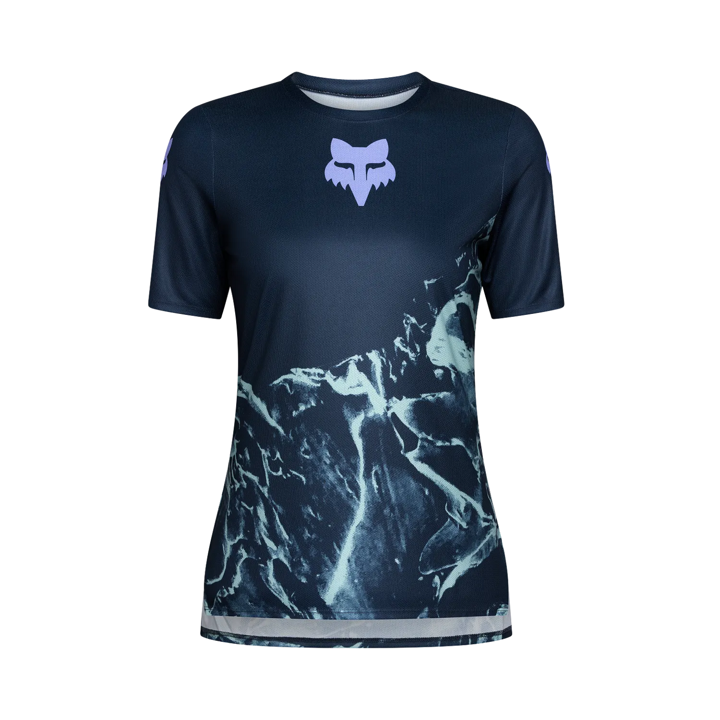 Maillot FOX RANGER IMAGE PRINT Femme Manches Courtes Arctic Blue