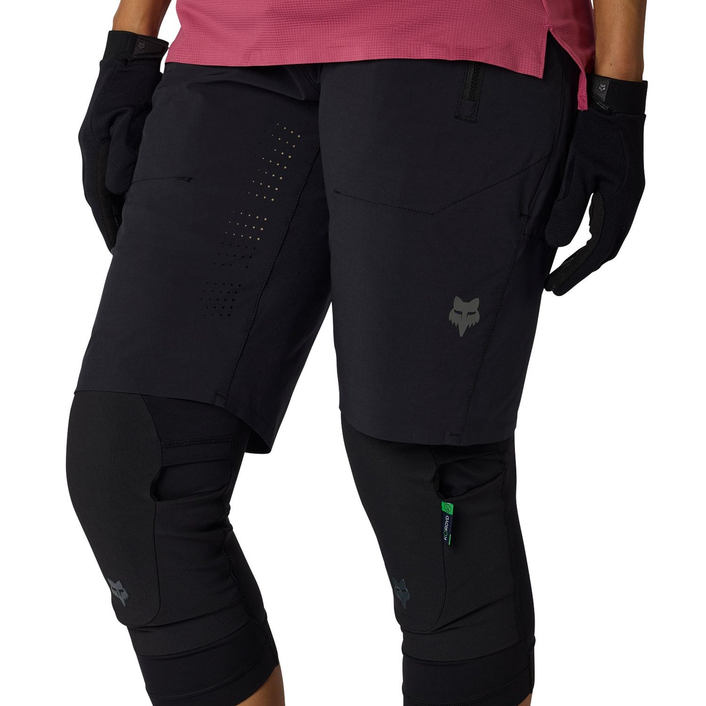 Short FOX FLEXAIR Femme Noir