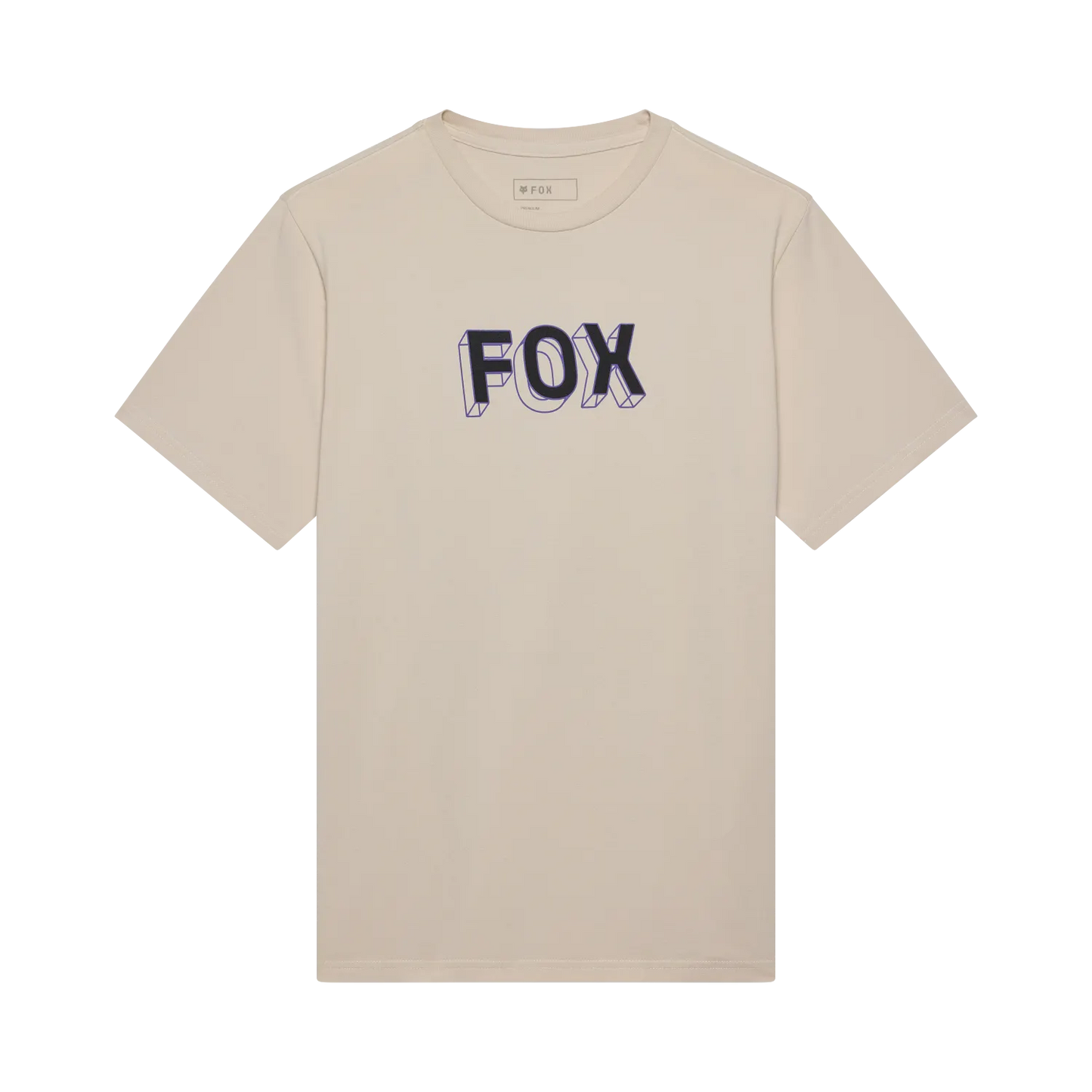 T-Shirt FOX IMAGE PRINT 195 ORIGINAL Manches courtes Beige Chalk