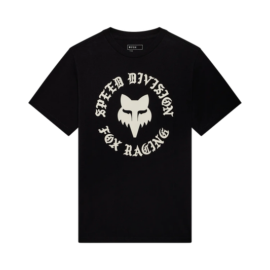 T-Shirt FOX BADGE 195 ORIGINAL Manches Courtes Noir