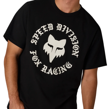 T-Shirt FOX BADGE 195 ORIGINAL Manches Courtes Noir