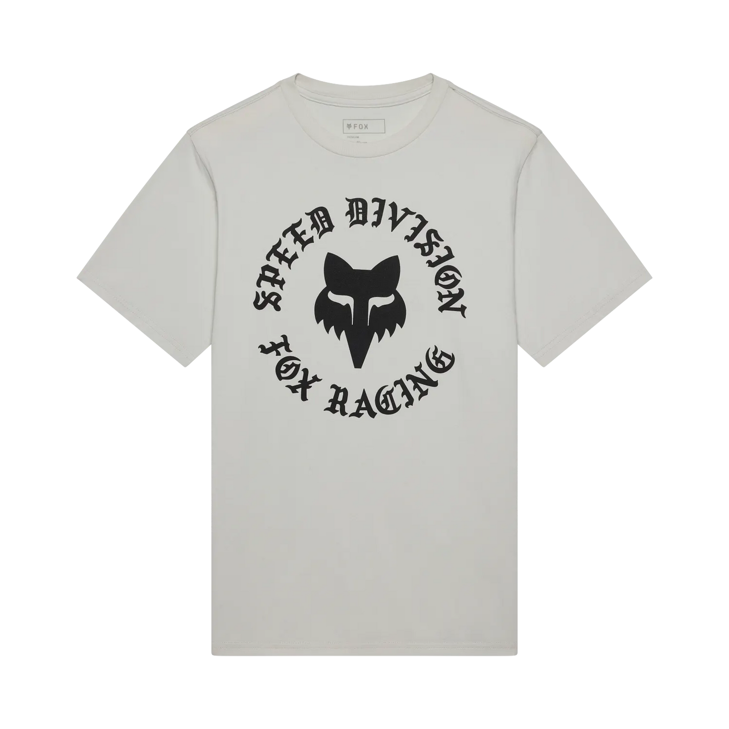 T-Shirt FOX BADGE 195 ORIGINAL Manches Courtes Light Grey