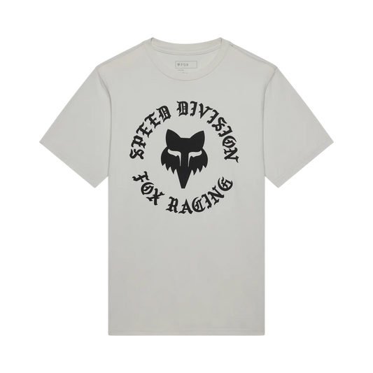 T-Shirt FOX BADGE 195 ORIGINAL Manches Courtes Light Grey