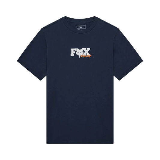 T-Shirt FOX CHECKER 195 ORIGINAL Manches Courtes Bleu Midnight