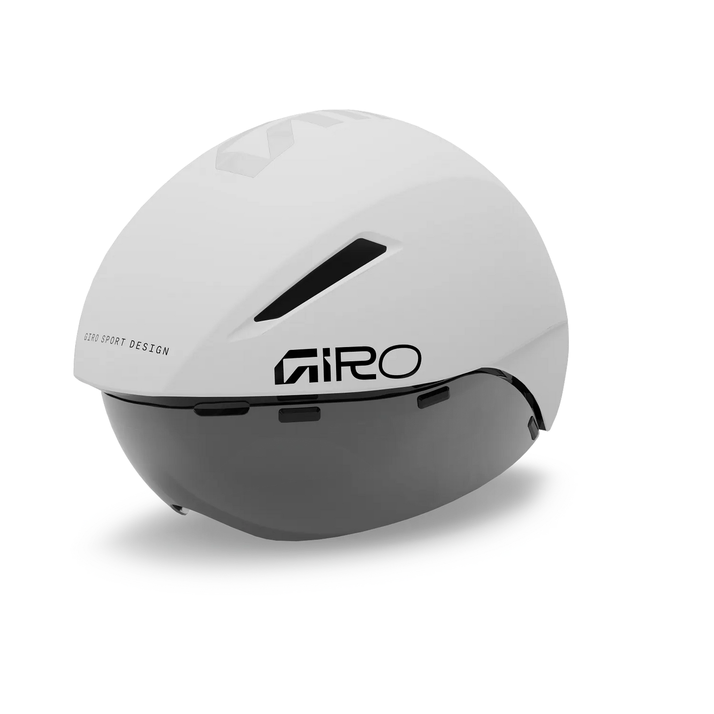 Rennrad-Helm GIRO AEROHEAD MIPS Mattweiß