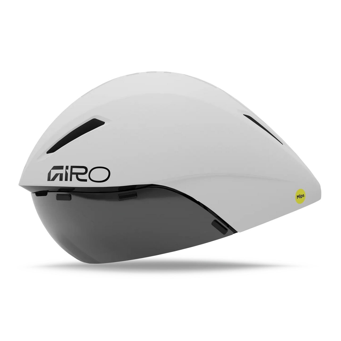 Rennrad-Helm GIRO AEROHEAD MIPS Mattweiß