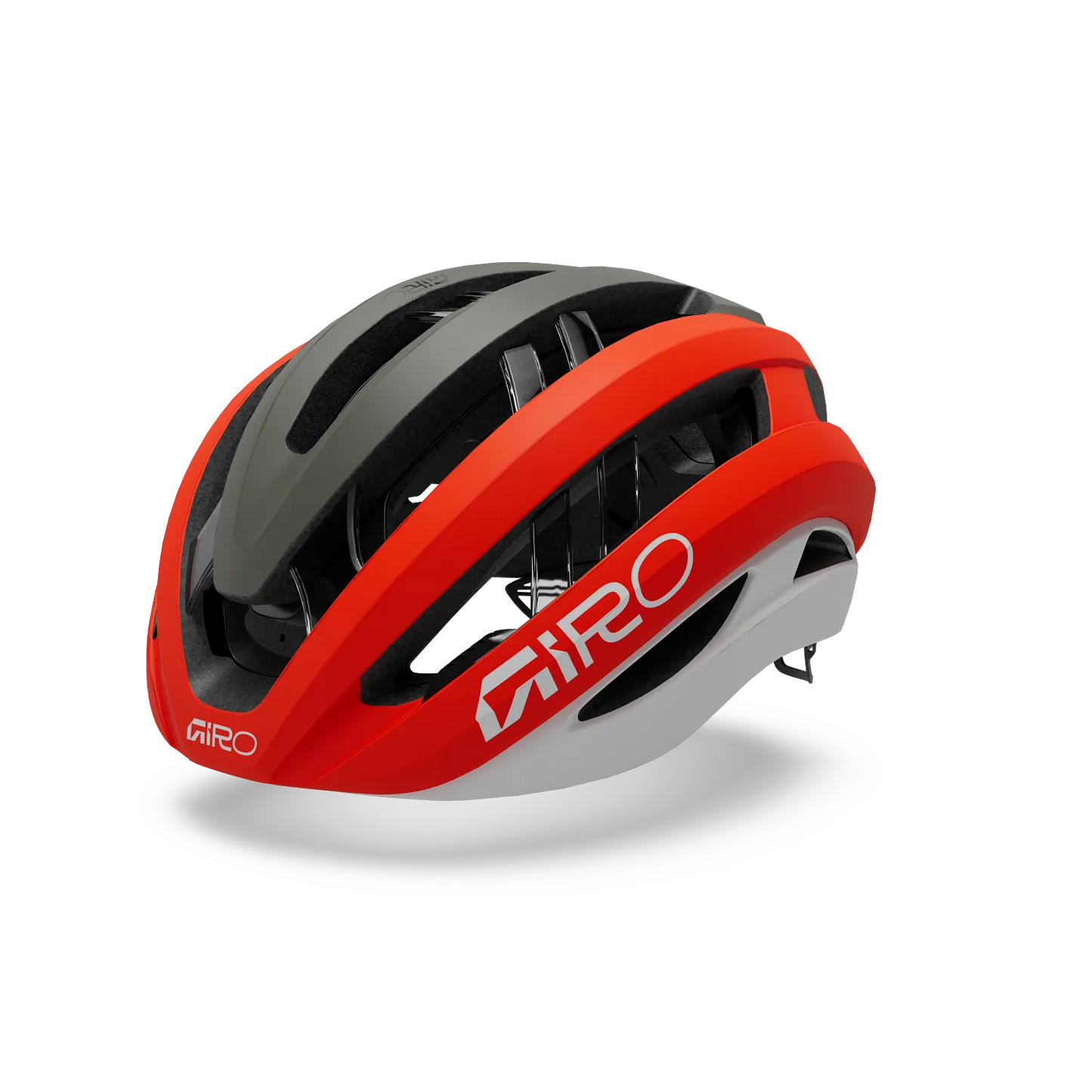 Silniční helma GIRO ARIES MIPS SPHERICAL Plamenná červená
