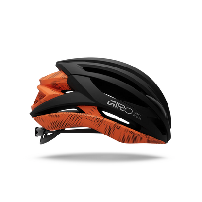 Landevejshjelm GIRO SYNTAX MIPS Sort/Orange