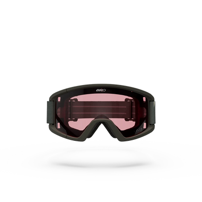 Maschera GIRO TAZZ kaki con lente VIVID