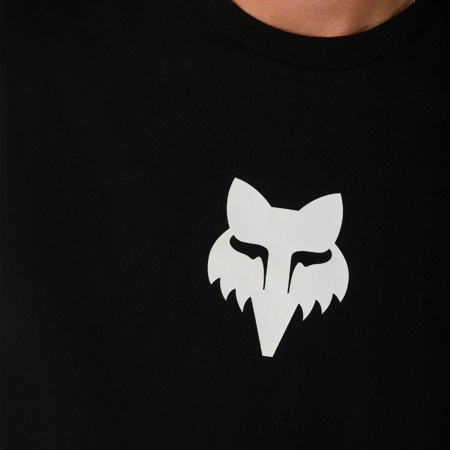 T-Shirt FOX HEAD 195 ORIGINAL Manches Courtes Noir/Blanc