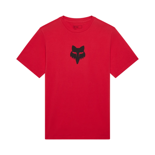 T-Shirt FOX HEAD 195 ORIGINAL Manches Courtes Rouge Flamme