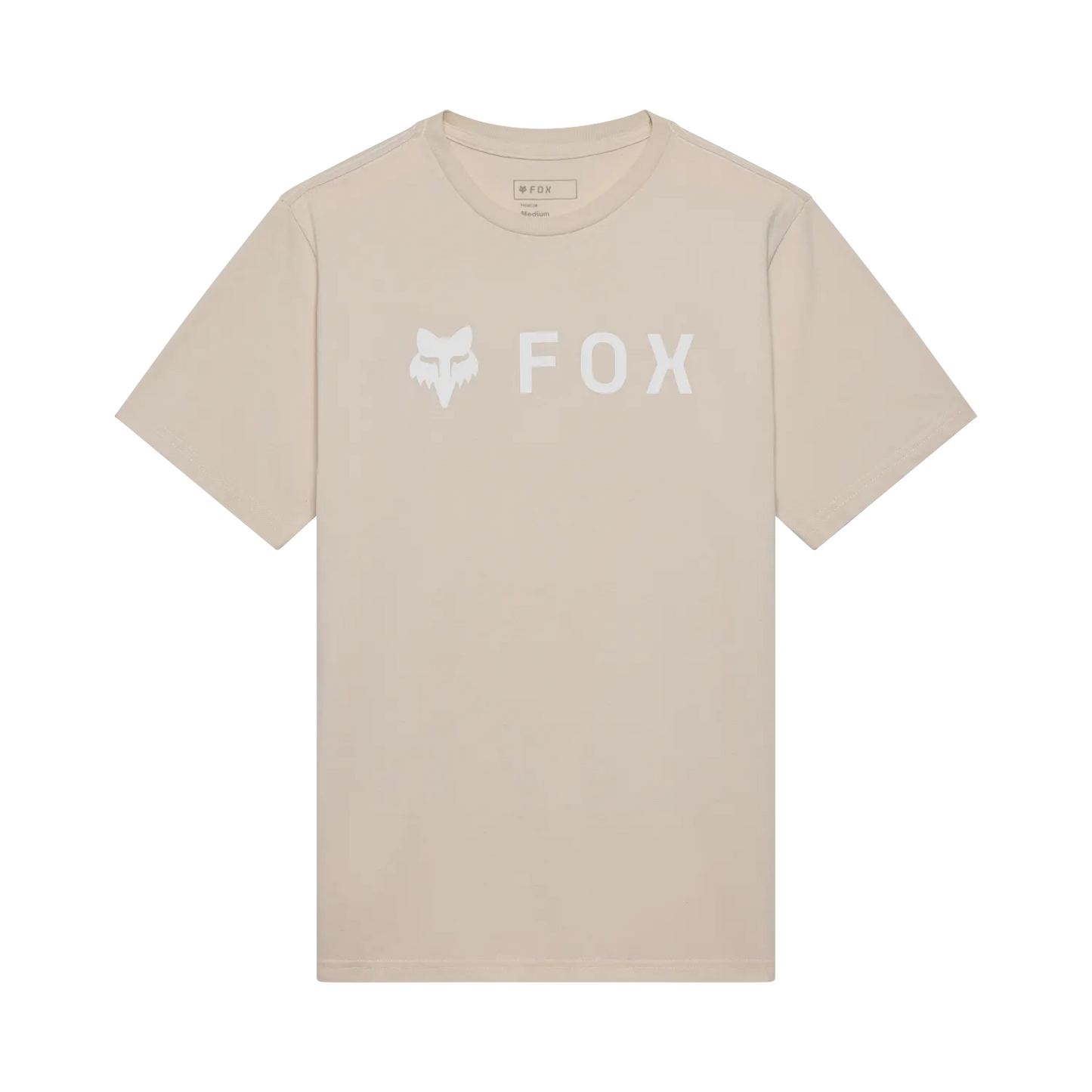 T-Shirt FOX ABSOLUTE 195 ORIGINAL Manches Courtes Beige Chalk
