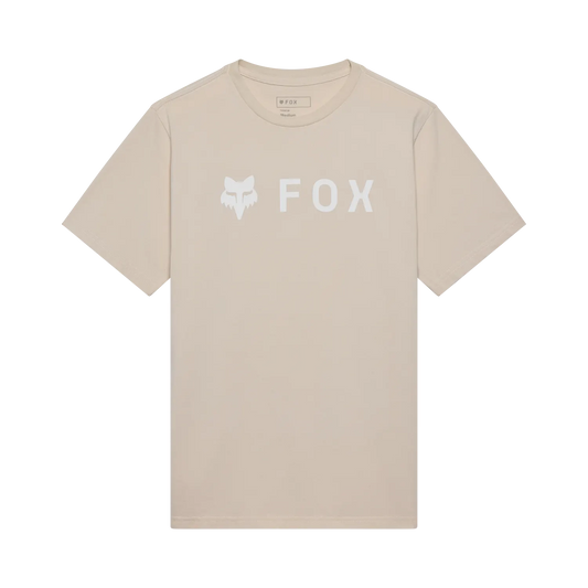 T-Shirt FOX ABSOLUTE 195 ORIGINAL Manches Courtes Beige Chalk