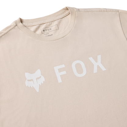 T-Shirt FOX ABSOLUTE 195 ORIGINAL Lühikesed Varrukad Beež Chalk
