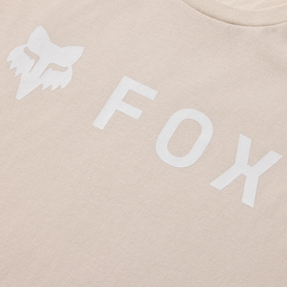 T-Shirt FOX ABSOLUTE 195 ORIGINAL Lühikesed Varrukad Beež Chalk