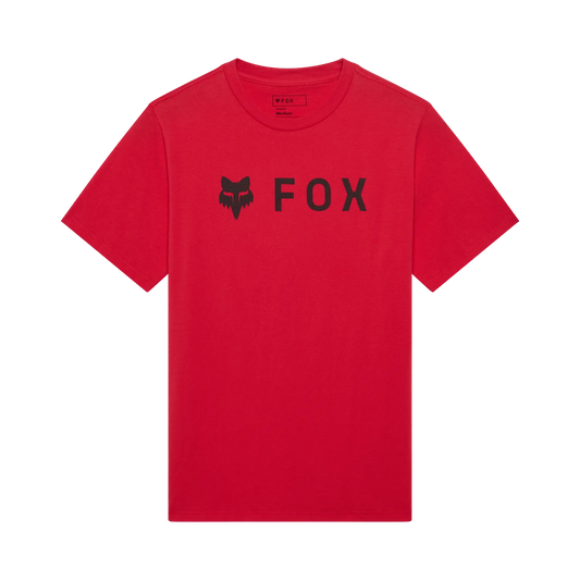 T-Shirt FOX ABSOLUTE 195 ORIGINAL Manches Courtes Rouge Flamme