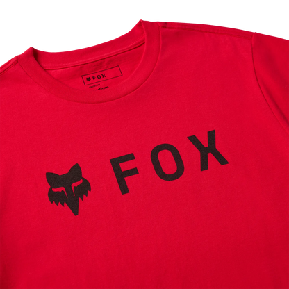 T-Shirt FOX ABSOLUTE 195 ORIGINAL Korte Ærmer Flammerød