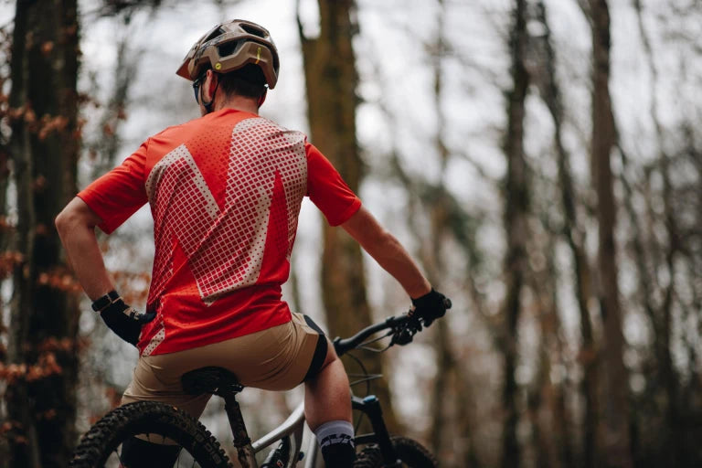 Maillot MAVIC CROSSTRAIL Korte Ærmer Rød