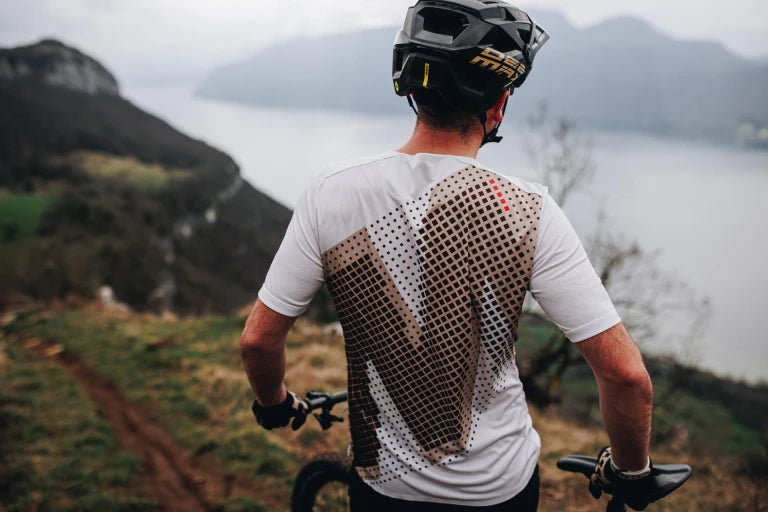 Trikot MAVIC CROSSTRAIL Kurzarm Weiß