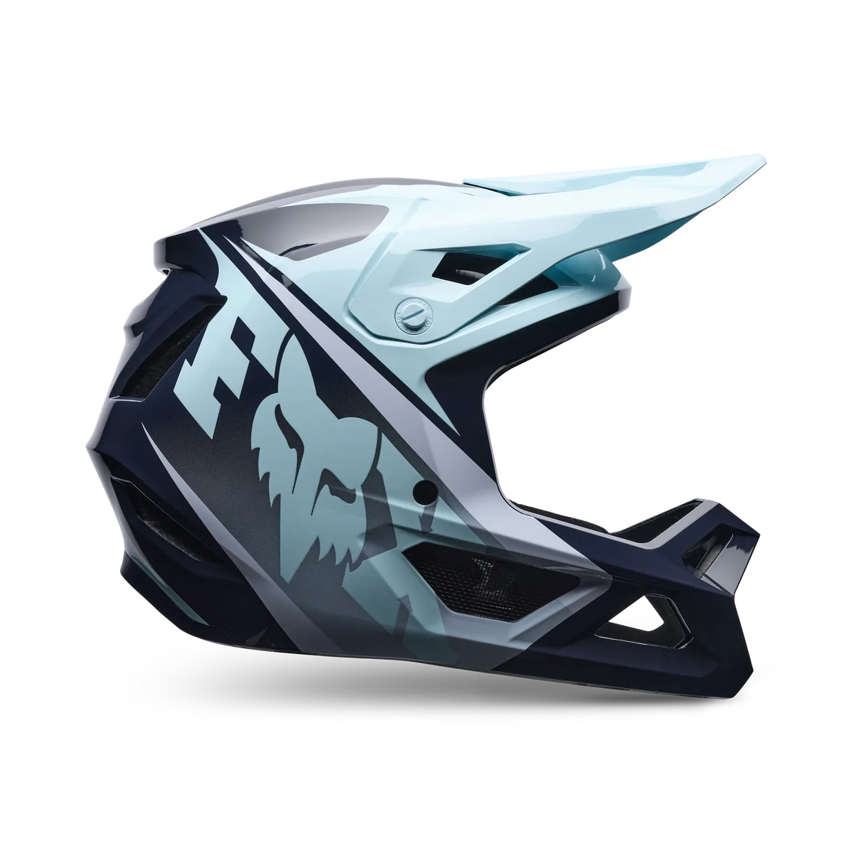 FOX RAMPAGE MIPS FOUNDRY MTB-Helm Blau