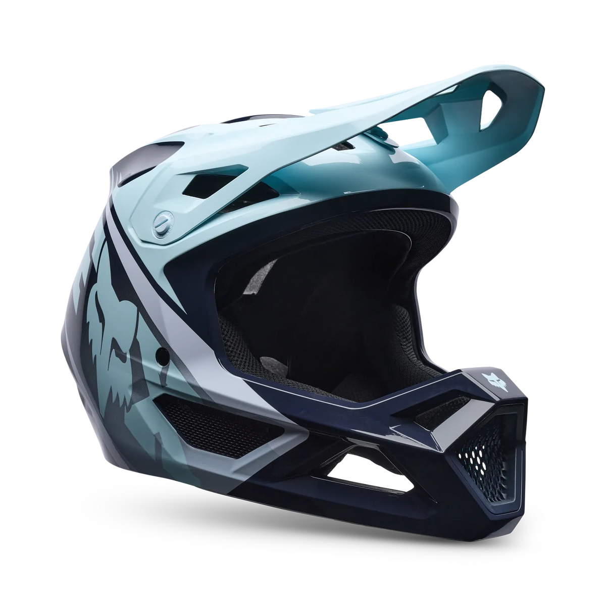 FOX RAMPAGE MIPS FOUNDRY MTB-Helm Blau