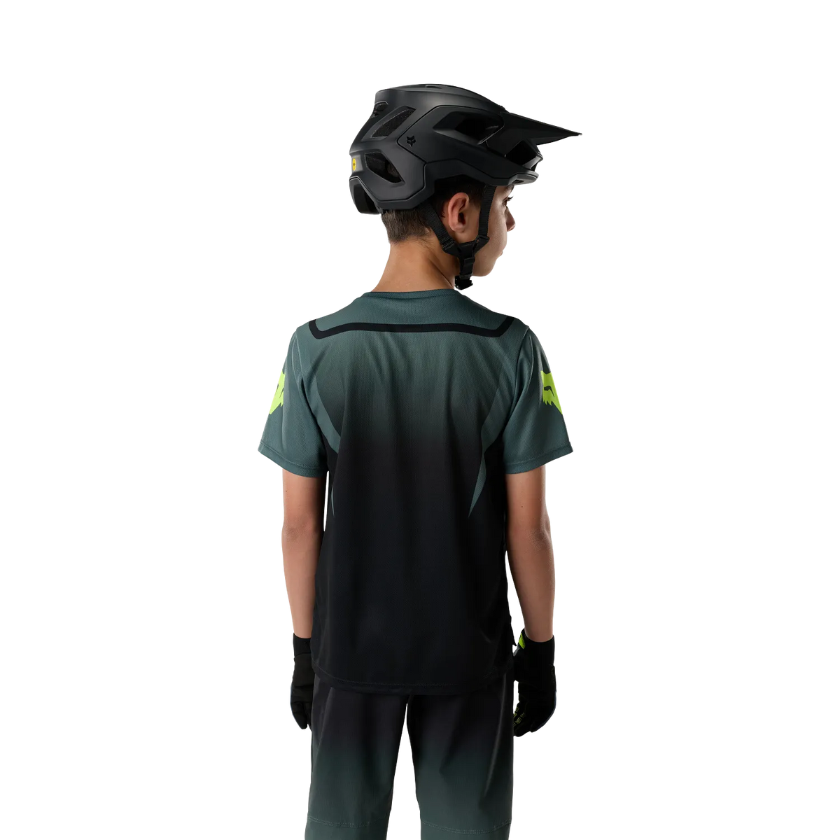 FOX RANGER FOUNDRY Junior kortärmad cykeltröja salviagrön