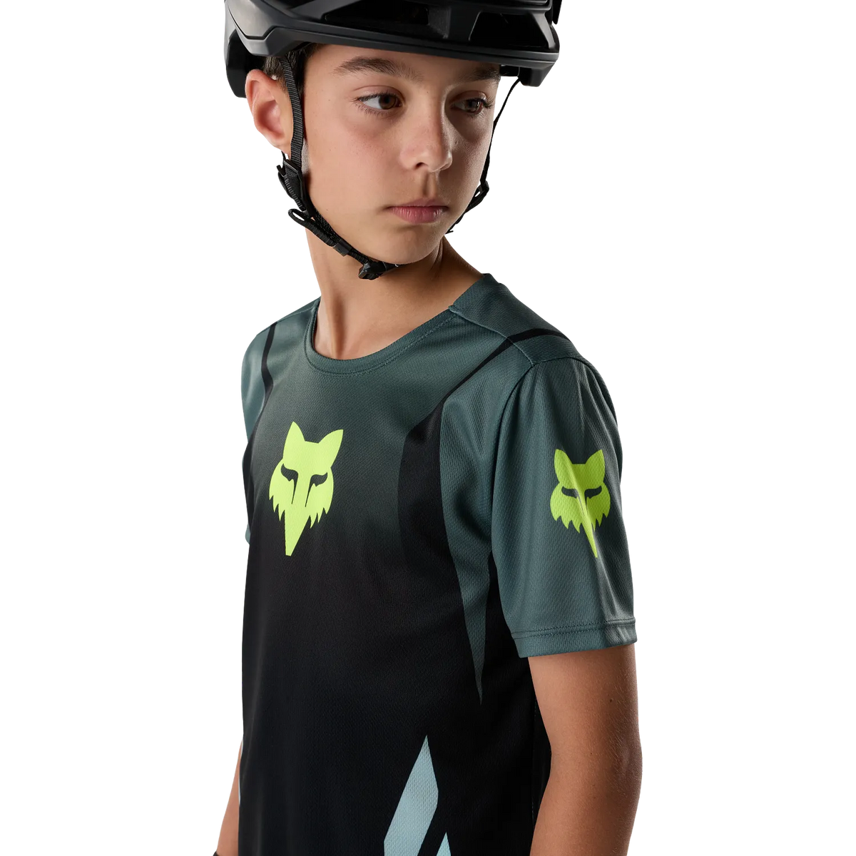 FOX RANGER FOUNDRY Junior kortärmad cykeltröja salviagrön