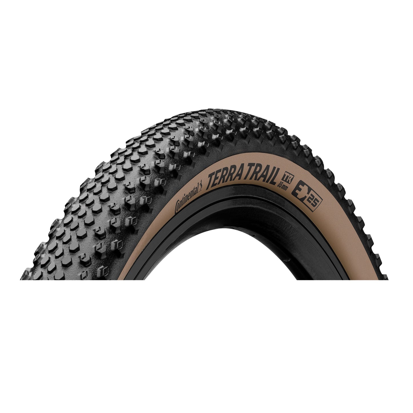 Pneu CONTINENTAL TERRA TRAIL SHIELDWALL SKIN SL 700x40c Tubeless Ready Marron