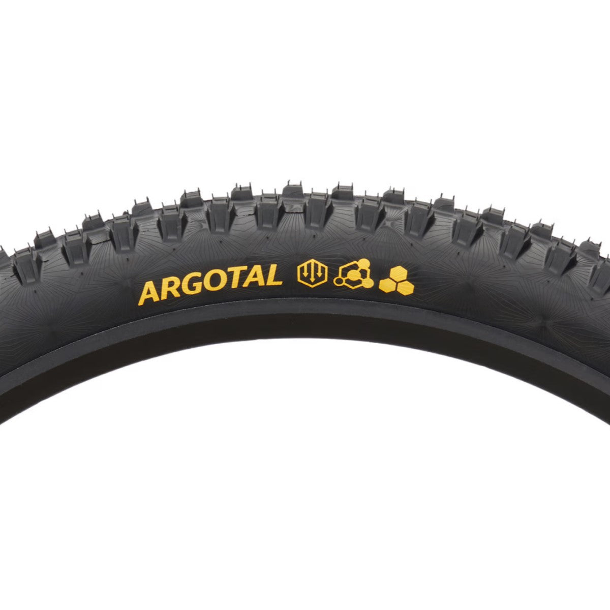 Pneu CONTINENTAL ARGOTAL Downhill Supersoft 27.5x2.40 Tubeless Ready Souple Noir