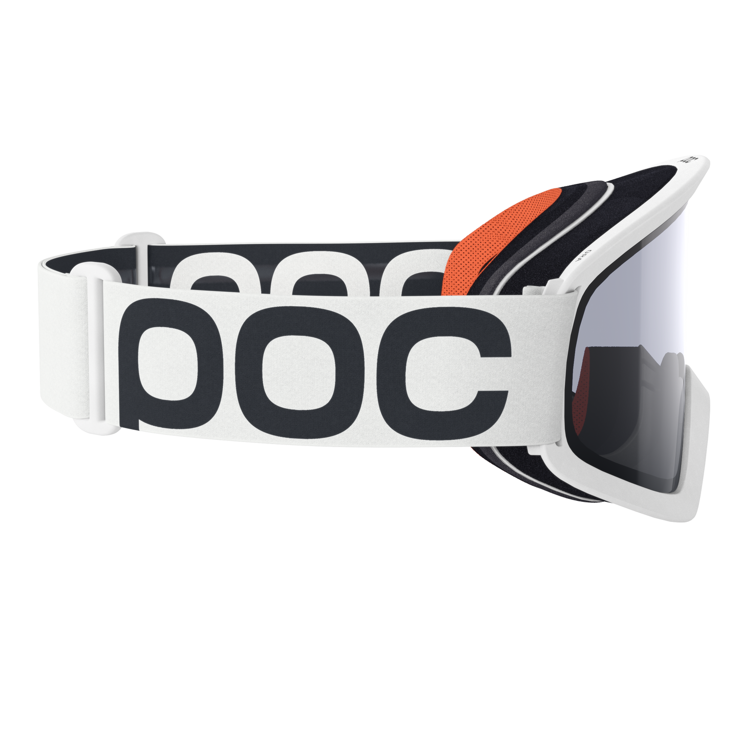 Masque POC ORA Blanc Écran Clarity Universal Cloudy Grey