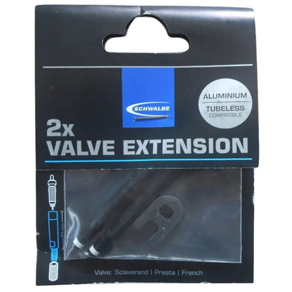 SCHWALBE Presta Valve Extenders (x2)