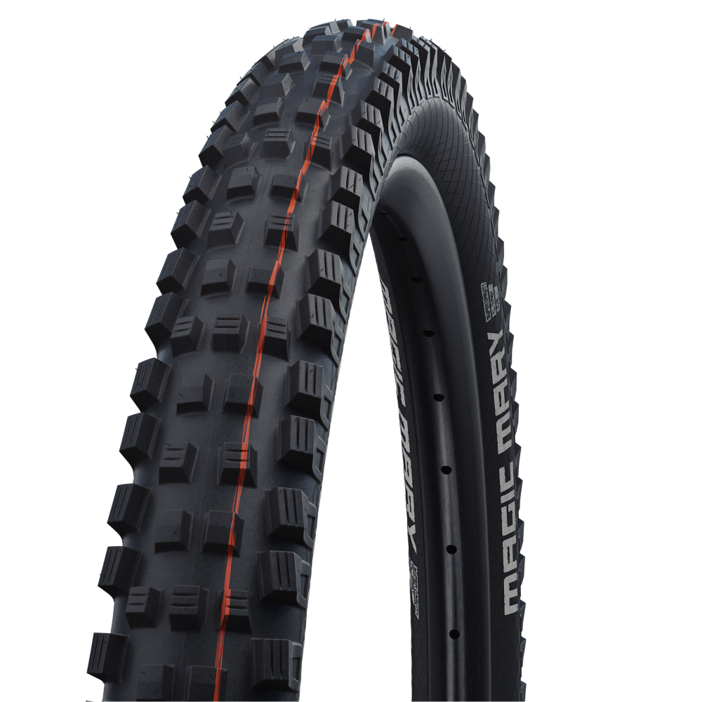 Pneu SCHWALBE MAGIC MARY 29x2.60 ADDIX SOFT SUPERGRAVITY Tubeless Ready Souple Preto