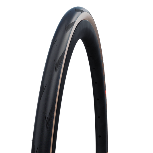 Pneu SCHWALBE PRO ONE ADDIX Race Super Race V-Guard 700c Tubeless Ready Beige