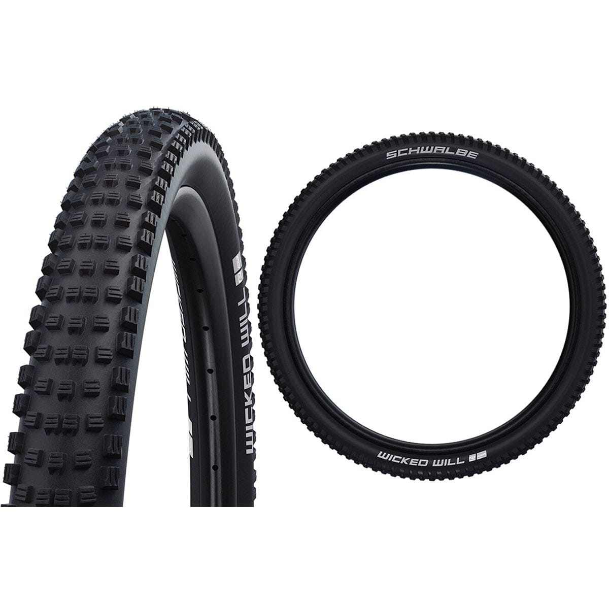 Däck SCHWALBE WICKED WILL 27,5x2,60 Addix Performance TubeType Vikbart 11654289
