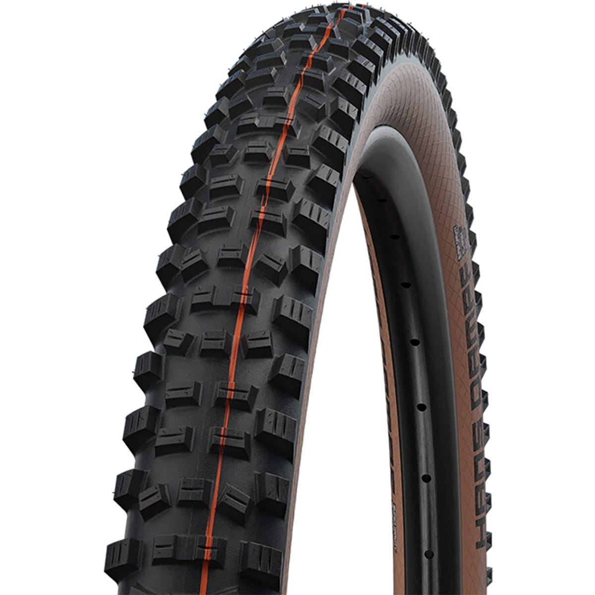 Plášť SCHWALBE HANS DAMPF 29x2,60 Super Trail Addix Soft SnakeSkin Tubeless Ready Měkký 11654213