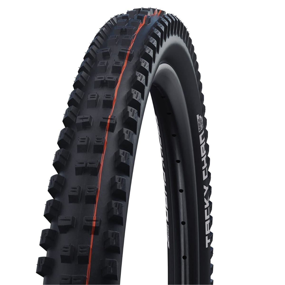Dæk SCHWALBE TACKY CHAN 27.5x2.40 Super Gravity Addix Soft Tubeless Ready Foldbar Sort