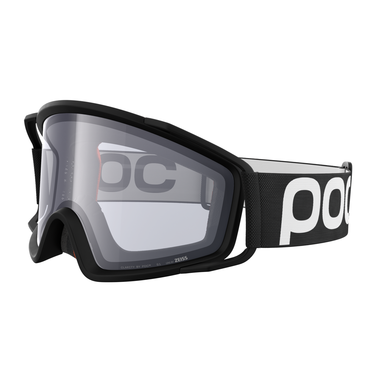 Masque POC ZYGON Noir Écran Clarity Universal Cloudy Grey