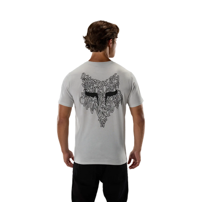 FOX SLOWBURN DRI-RELEASE T-shirt med korte ærmer Lysegrå