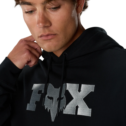 FOX F HEAD X FLEECE hættetrøje i sort