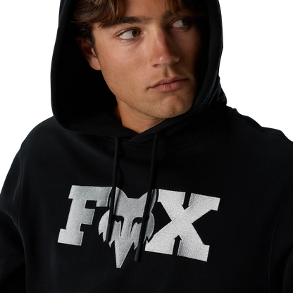 FOX F HEAD X FLEECE hættetrøje i sort