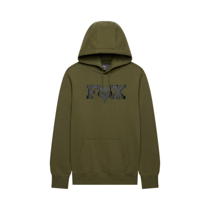 Roheline kapuutsiga pusa FOX F HEAD X FLEECE