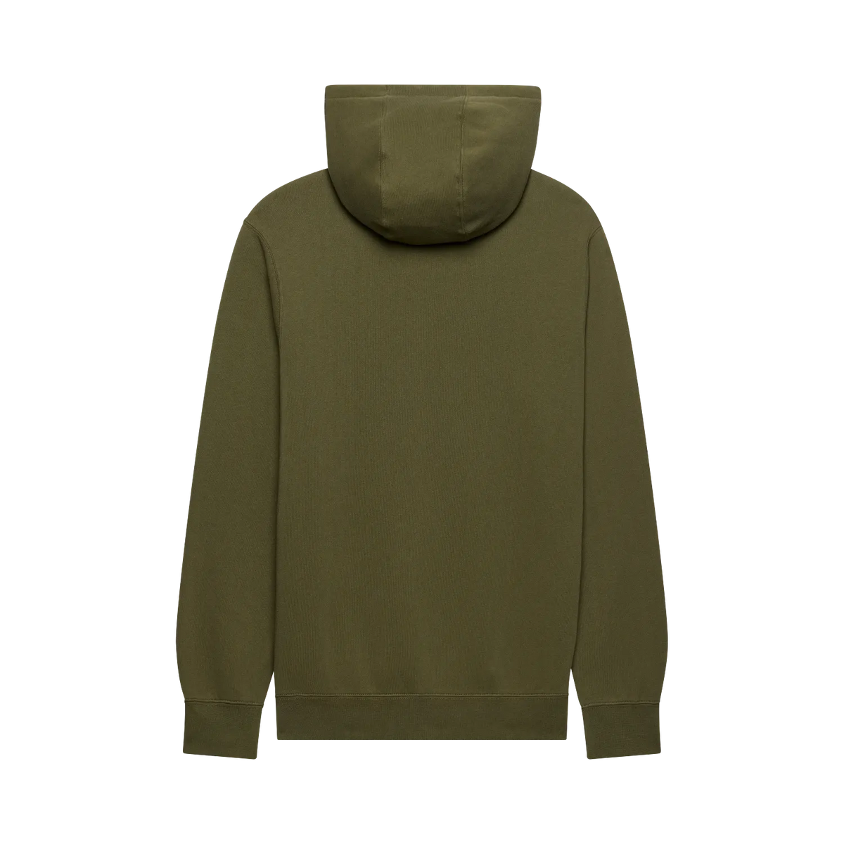 Zelená mikina s kapucí FOX F HEAD X FLEECE