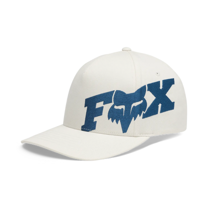 Kasket FOX F HEAD X FLEXFIT Hvid